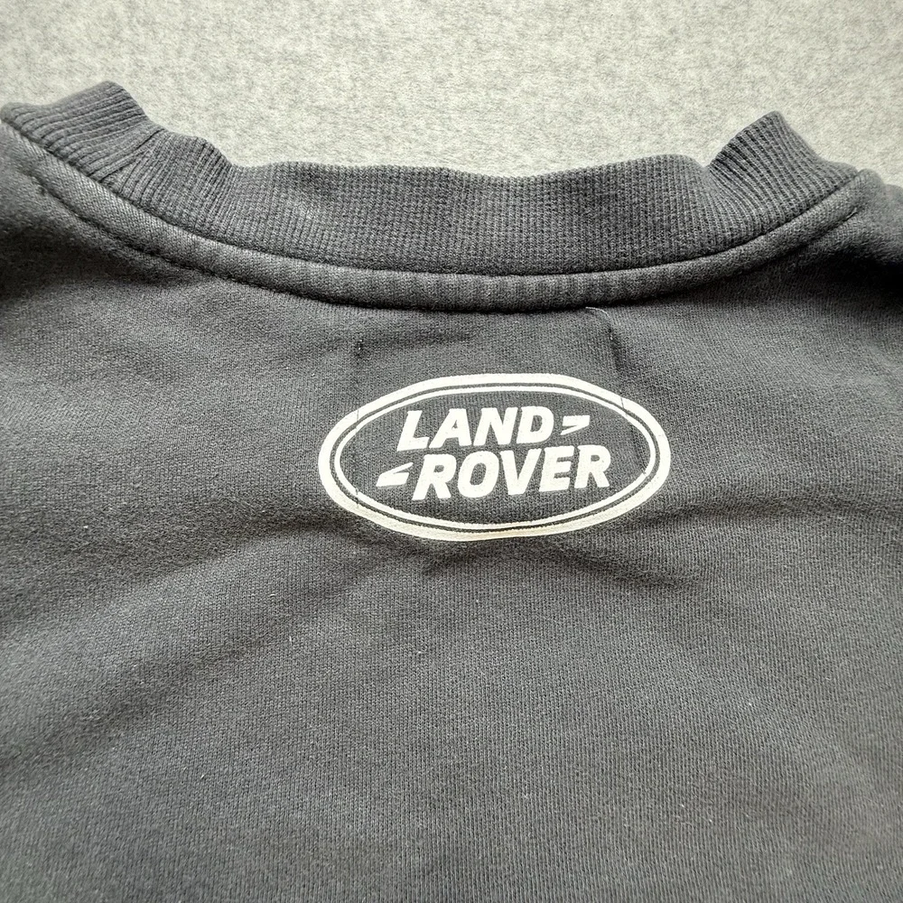 Pacsun Land Rover‎ Crewneck Black Sweatshirt Unisex S Boxy Fit
